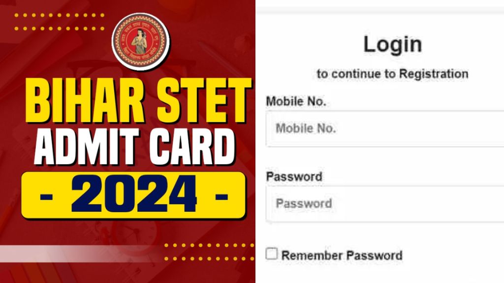 Bihar STET Admit Card 2024