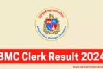 BMC Clerk Result 2024