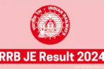 RRB JE Result