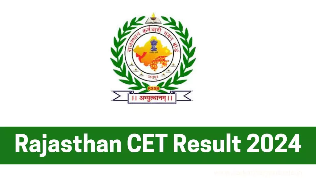 Rajasthan CET Result